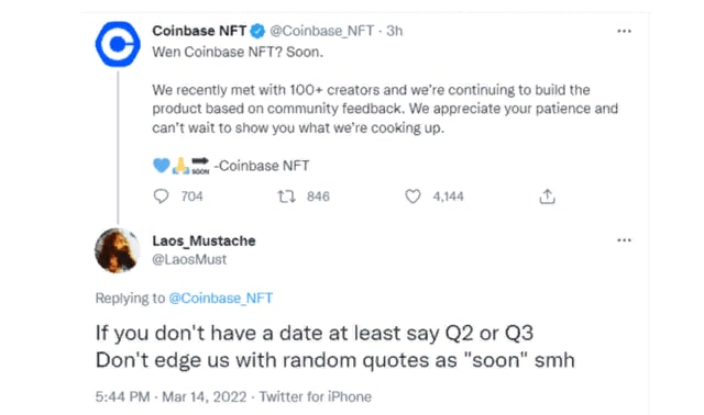 Coinbase готовится к запуску собственной NFT-платформы