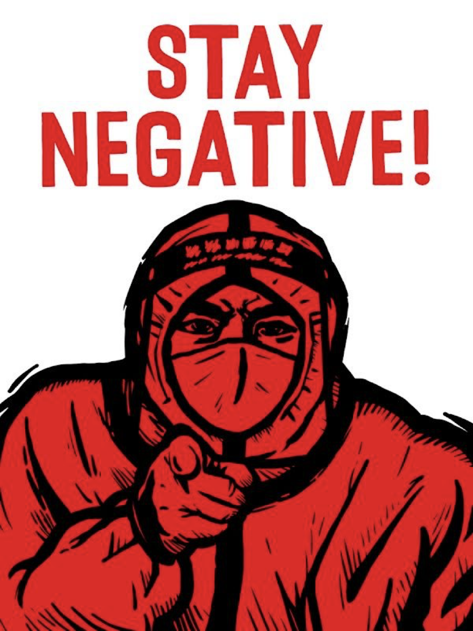 Stay Negative — и в негативе позитив найти. Источник — OpenSea